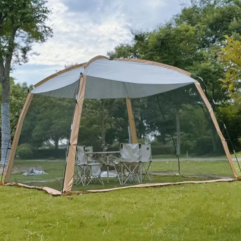 3.3 &times; 3.3 &times; 2.4m Tent, Home Outdoor 5-8 Person Sunshade Camping Tent, Insect proof and Sunscreen Multi Person Tent