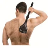 1pcs Men's Painless Back Shaver Hair Remover for Men Epilator Shaver Back Face Long Handle Portable Foldable Shaver Body Care 1