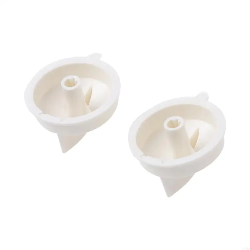 2Pcs Microwave Oven Rotary Knob Timer Plastic Control For Universal N58D