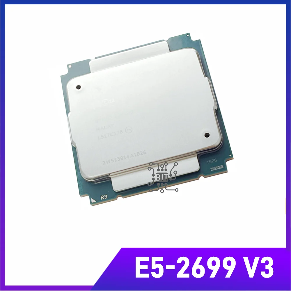 Xeon cpuプロセッサ、E5-2699、v3、e5、2699v3、e5、2699、2.3 ghz、18