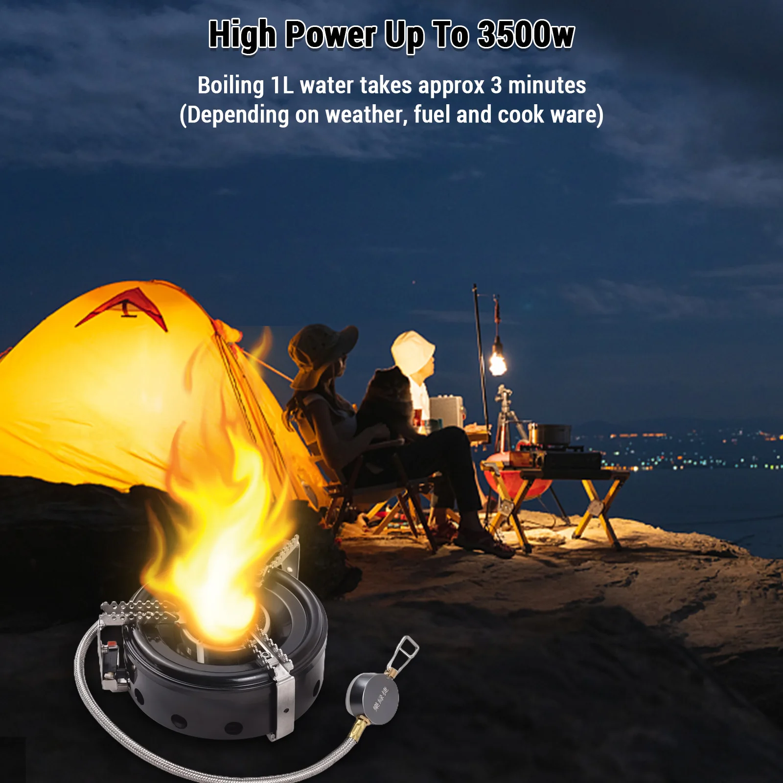 OutdoorStoveHighAltitudeInfraredPortableWindproofLightweightand