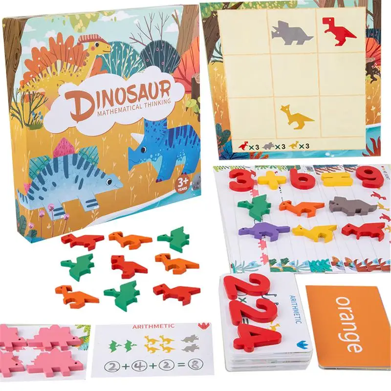 

Dinosaur Counting Educational Learning Toy Educational Fine Motor Skills Toy Early Learning Montessori Interactive Toys For Age