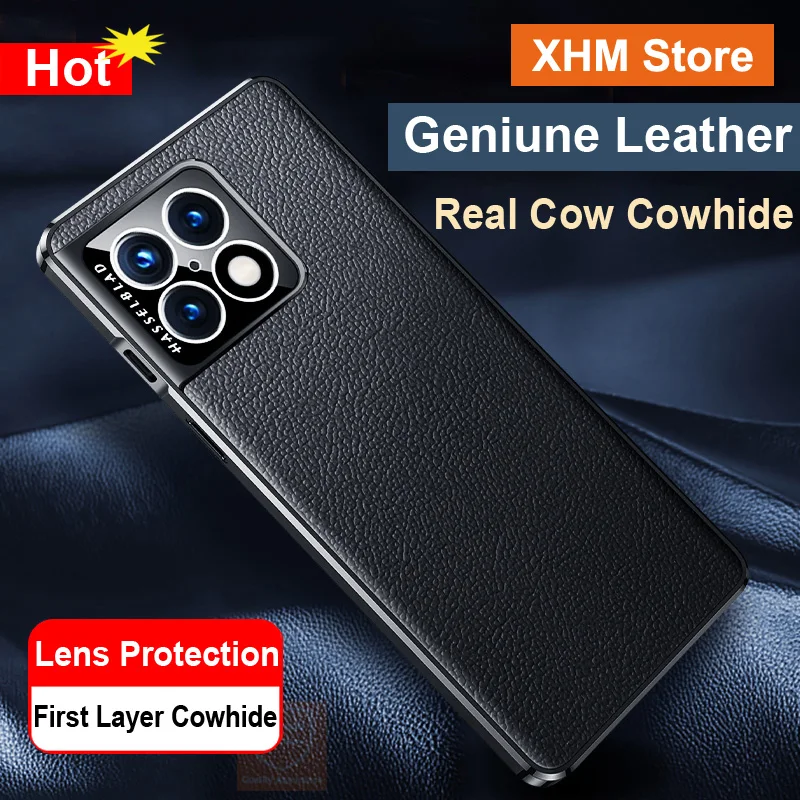 

Чехол-бампер из натуральной коровьей кожи для OnePlus 10 Pro Corium