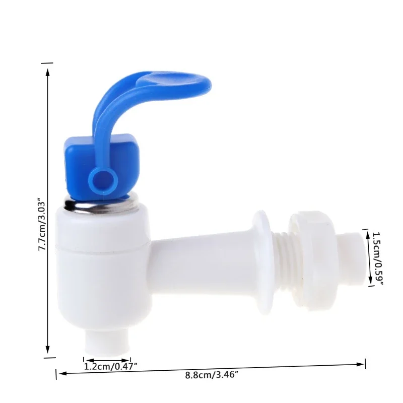 2 Pcs Universal Size Push Plastic Faucet Replacement