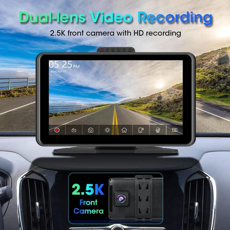ڵ  ڵ  ġ ũ  ī޶   , 7 ġ 2.5K DVR,  ȵ̵ ī÷,   VW BMW