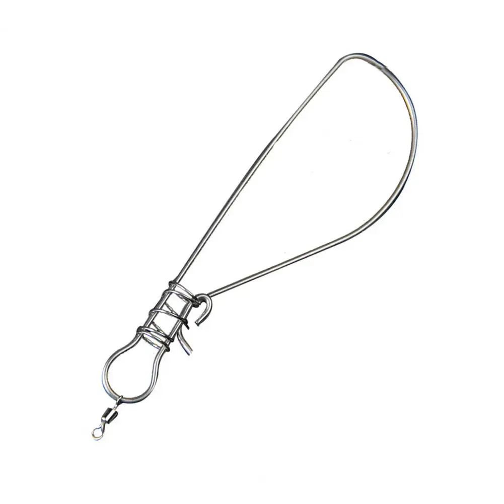

5Pcs Fishhooks Fish Buckle Anti Winding Lightweight Stainless Steel Anti-deformation Fishing Lock Fishing Accessories