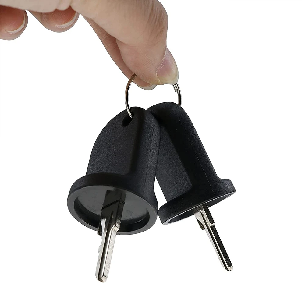 2PCS Ignition Switch Keys Compatible for EZGO RXV G&E 611282 605946 606993 5