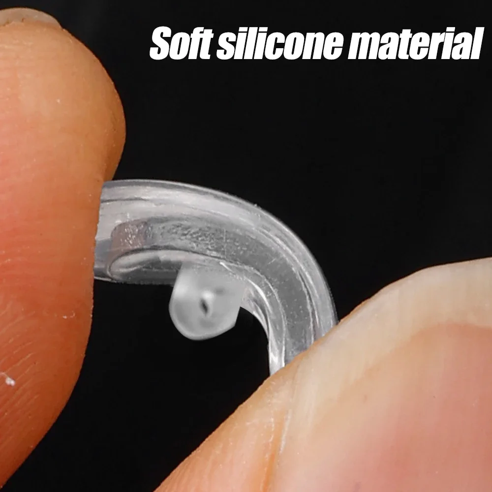 20Pcs/Set Silicone Glasses Nose Pad Airbag Soft Air Non-Slip Air Cushion Boles with Screws Screwdrivers Eyeglasses Accessories 6