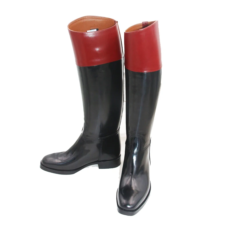 Horse Riding Boots Bright Cow Leather Leather Lining Dressage boots Equestrian Boots Unisex Horse Riding Cavallo
