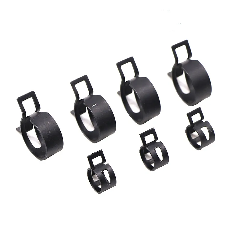 Collier Serrage Inox TONYSA 10pcs Mini Collier De Serrage De Tuyau De Conduite De Carburant Collier Echappement