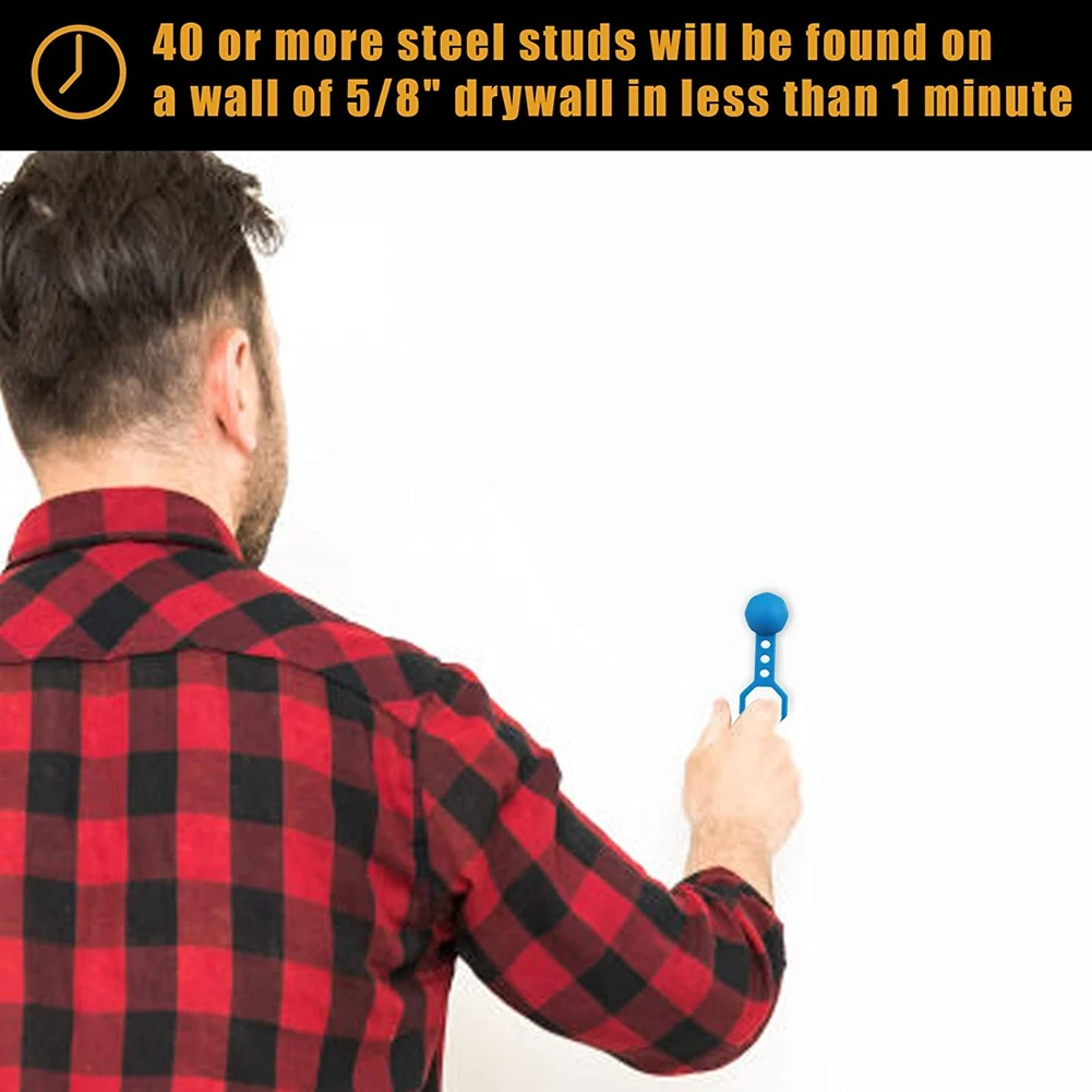 Stud Finder Wall Scanner,27 Pounds Pull Magnetic Power,No Batteries Required Wall Stud Finder Stud Finder for Drywall A 2