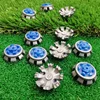 14pcs Golf Spikes Anti Slip TPR Replacement Screw Studs Shoes Turn Pins Fast Twist Ultra Thin Golf Shoes Spikes 1