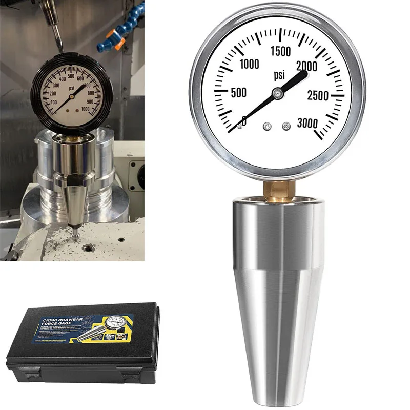 CAT40BT40DrawbarForceGageSpindleForceTestGaugeWorksonAll0