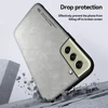 Luxury Lambskin Leather Magnetic Case For Samsung Galaxy S21 FE 5G Silicone Shockproof Cover On Sumsung S 21 FE S21FE S21 Faith 5