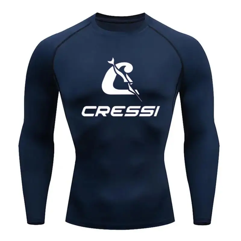 الرجال تصفح واقية من الشمس بدلة غطس طفح حماية تي شيرت ملابس السباحة ضيق قصيرة الأكمام السباحة العائمة UV حماية بدلة غطس