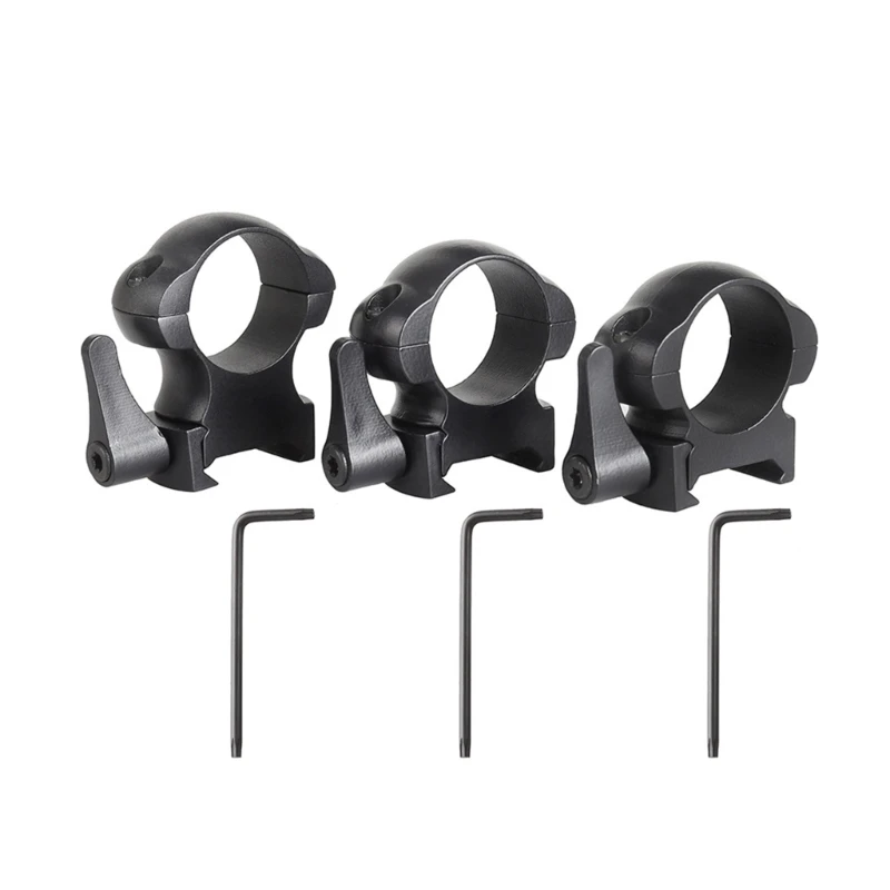 

2 шт. 25,4 мм, кольца для крепления прицела для охотничьих ружей, тактическое крепление для фонарика, прочное