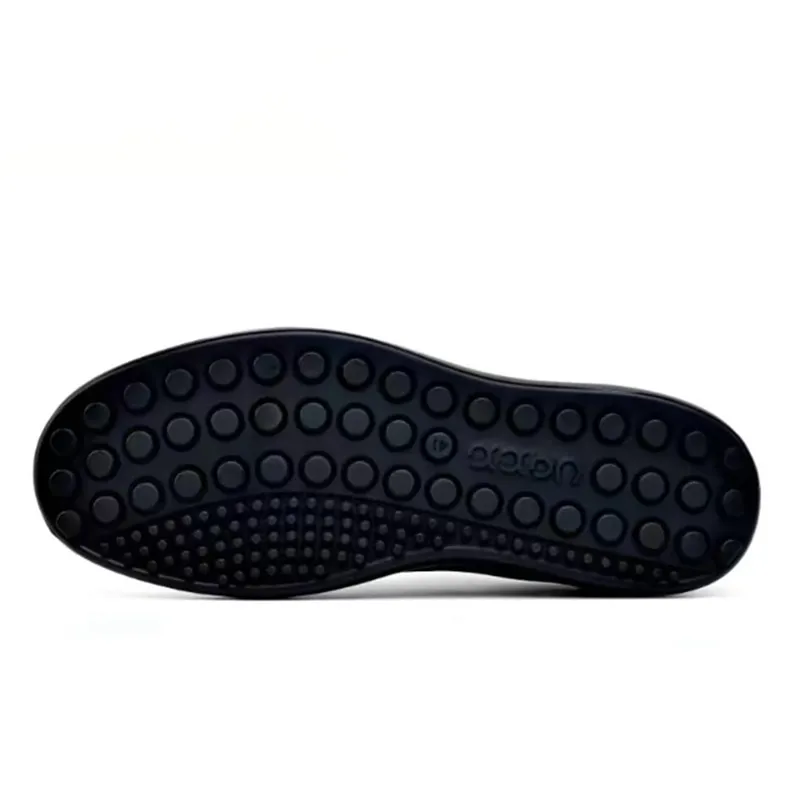 New Business Leisure Shoes Men Outdoor Hiking Running Lightweight Non Slip Sports Shoes Hiking Genuine leather Men's leather shoes anti slip shoes