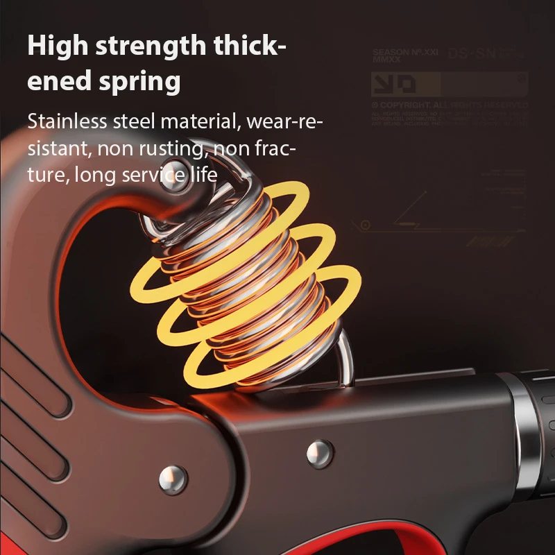 5-100 Kg Grip Strength Trainer Wrist Expander Adjustable Resistance Fitness Gym Training Hand Gripper for Muscle Building hand strengthener,forearm exerciser