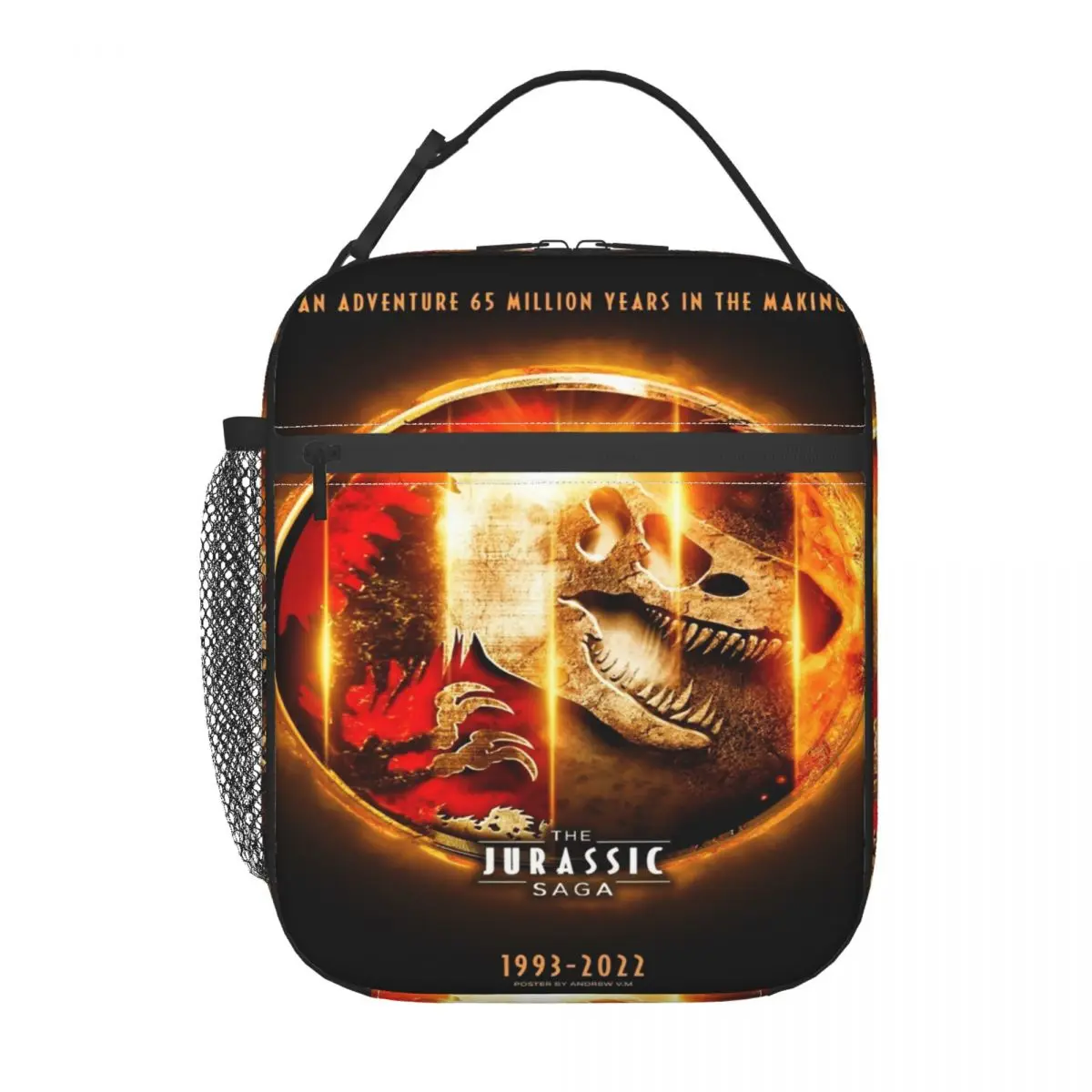 Lunch Boxes Jurassic World Accessories Food Box Causal Thermal Cooler Bento Box For School