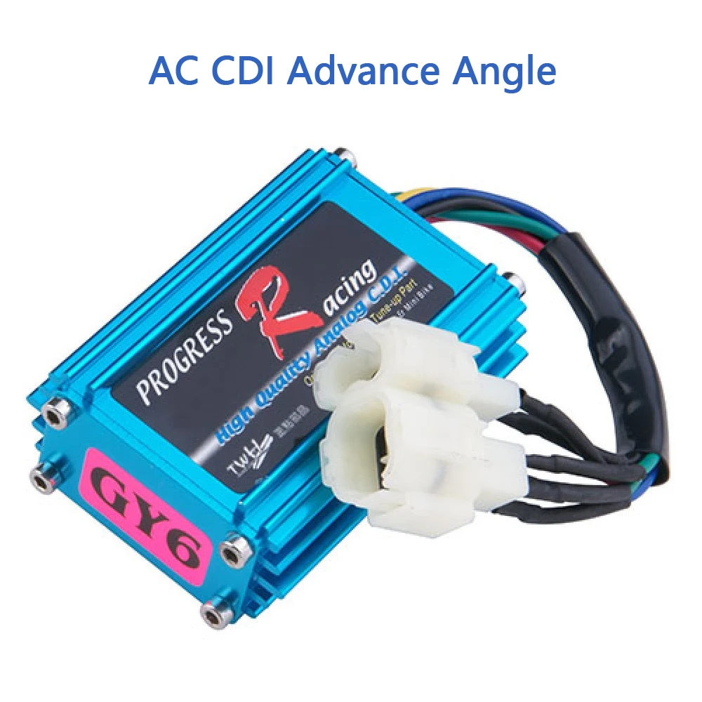 HPCDI-GY6B GY6 CDI de CA de alto rendimiento con ángulo de avance para ciclomotor chino GY6 de 50 cc y 4 tiempos con motor 1P39QMB