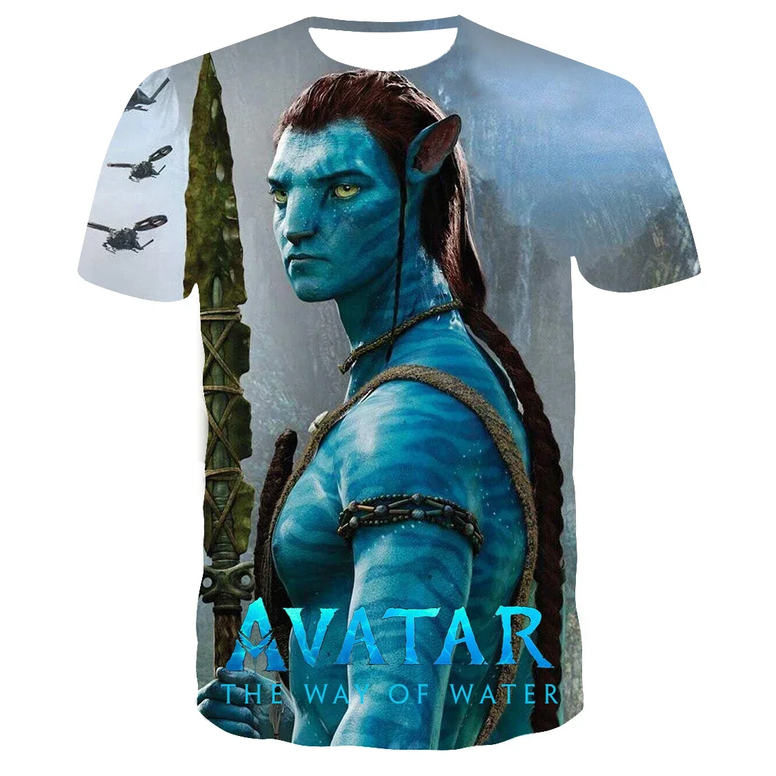 MINISO T-Shirts Avatar The Way of Water 3D Print Streetwear Men Women Fashion Oversized T Shirt Kids Boy Girl Tees Tops Clothing 5