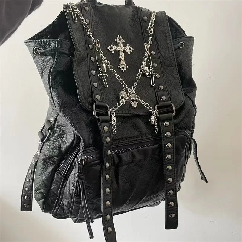 [MARITHE] ★韓国人気★CLASSIC LOGO BUCKLE BACKPACK CLASSIC LOGO BUCKLE BACKPACK gray - MARITHE FRANCOIS GIRBAUD