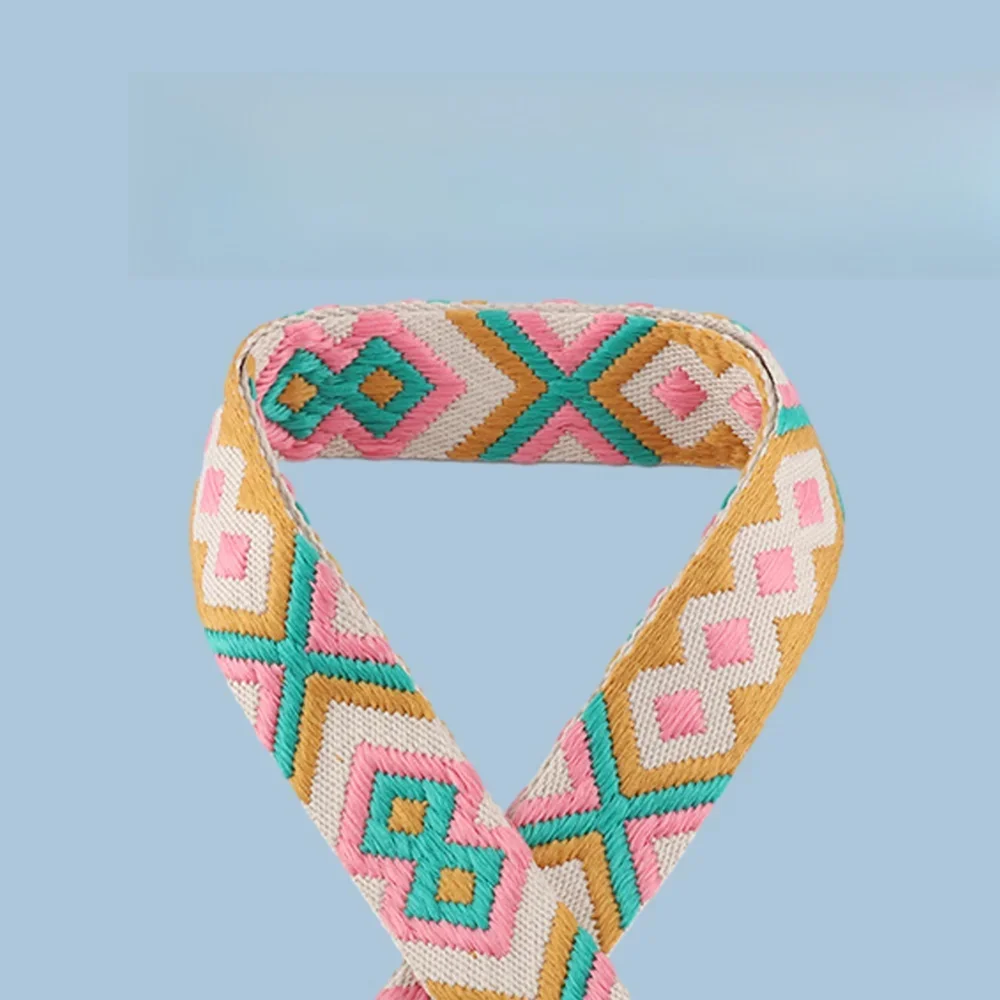 2 Meters 38mm Meetee Polyester Jacquard Webbing Backpack Strap Tape Belt Clothes Binding Tape Sewing Accessories