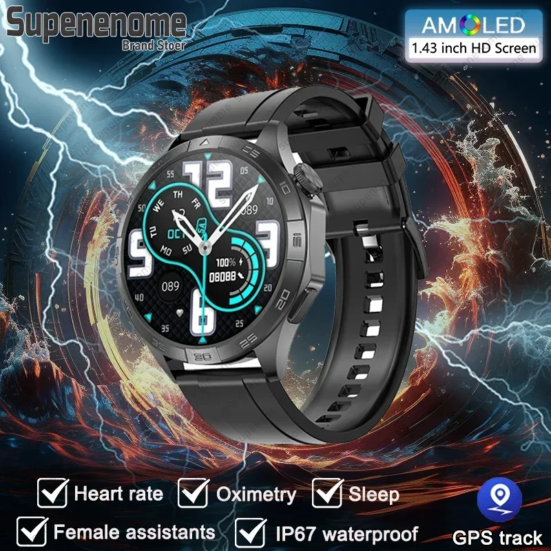 

2024 New Men Women IP67 Smart Watch Outdoor Sports Fitness Tracker Heart Rate Blood Oxygen Health Monitoring For Huawei Xiaomi