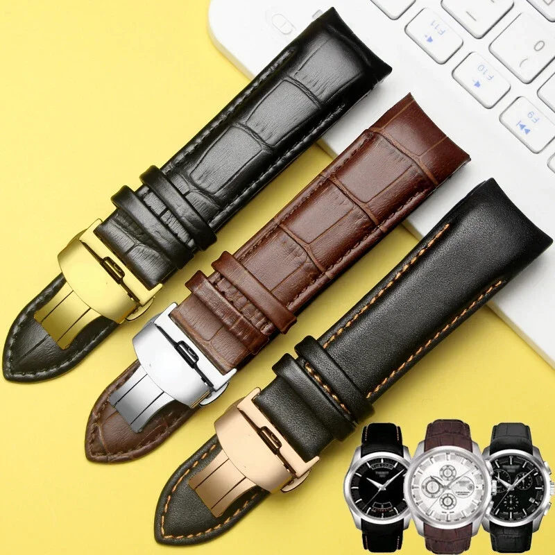 Good Affordable Leather Replacement Watch Strap T03.1.845.40_K0003995