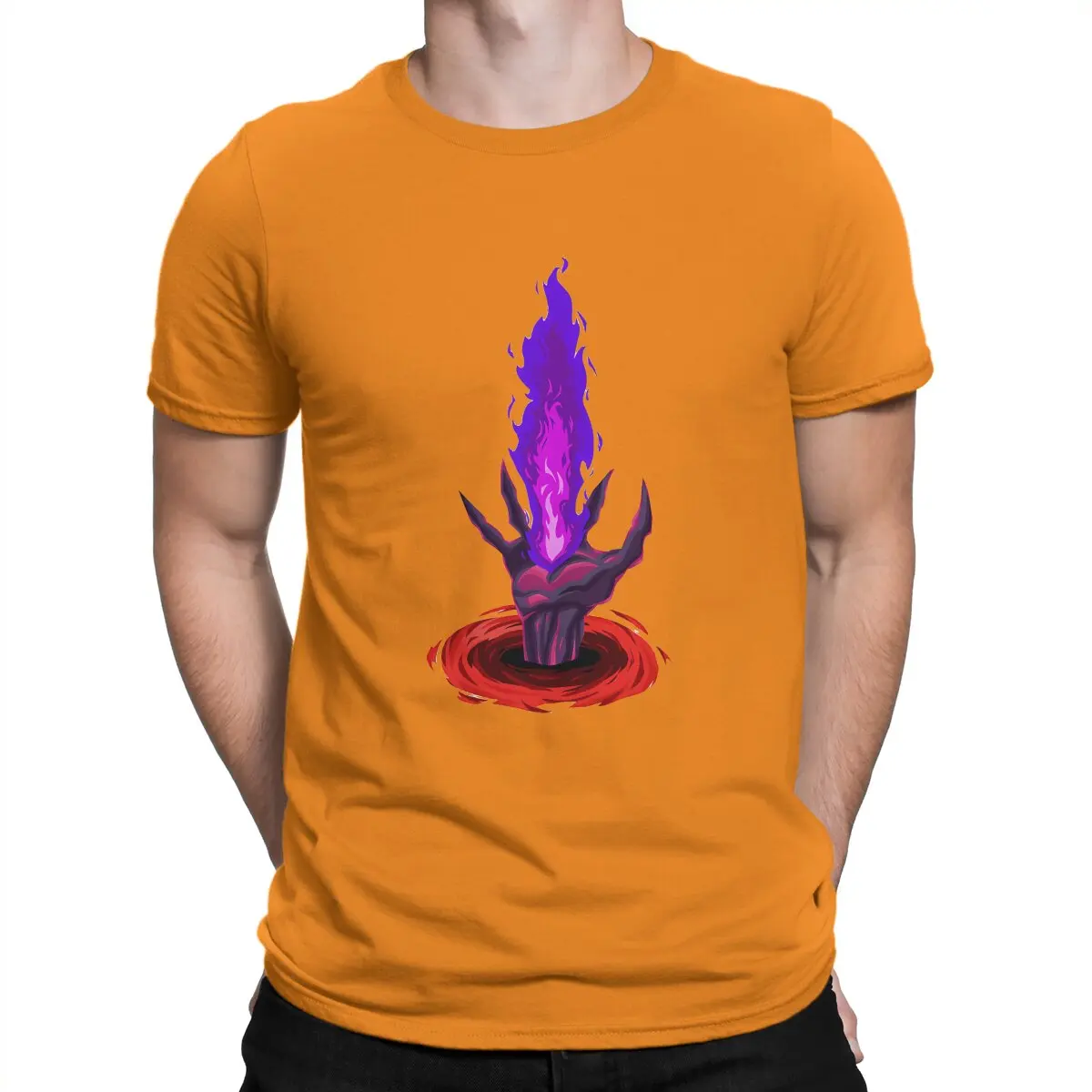 thumbnail image 1 of Camiseta con diseño gráfico de Breach Hand para hombre, camiseta de algodón divertida de Path of Exile, camiseta de manga corta con cuello redondo, camisetas estampadas., 1 of 7