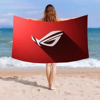 A-ASUS ROG R-Republic Towel Quick Drying Pure Cotton Polyester Thick Bath Towel, Sports Travel, Swimming And Surfing Towels 1