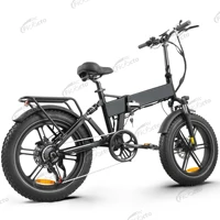 Vélo électrique PEAK 1000W, batterie 48V 15AH, vélo électrique pliable, suspension intégrale, freins hydrauliques, feu arrière, phare, clignotants, vélo électrique à pneus larges 7