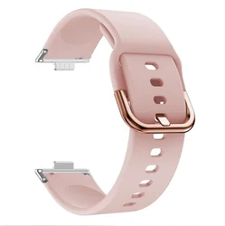 Silicone Sport Strap with Color Buckle - Replacement Band Bracelet for Huawei Fit 3 (4)