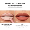 12Colors Matte Lipliner Pencil Waterproof Plumping Stain Lipstick Natural Nude Pink Lip Liner Outline The Lips Contour Makeup 5