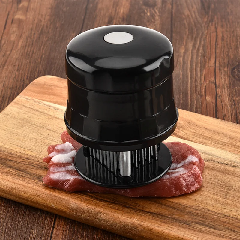 Meat Tenderizer Meat Hammer Meat Tenderizer 56 Blades Needle Tender Meat Needle with Broken Tendons Pork Chop Chicken Chop Chicken Wings Hammer