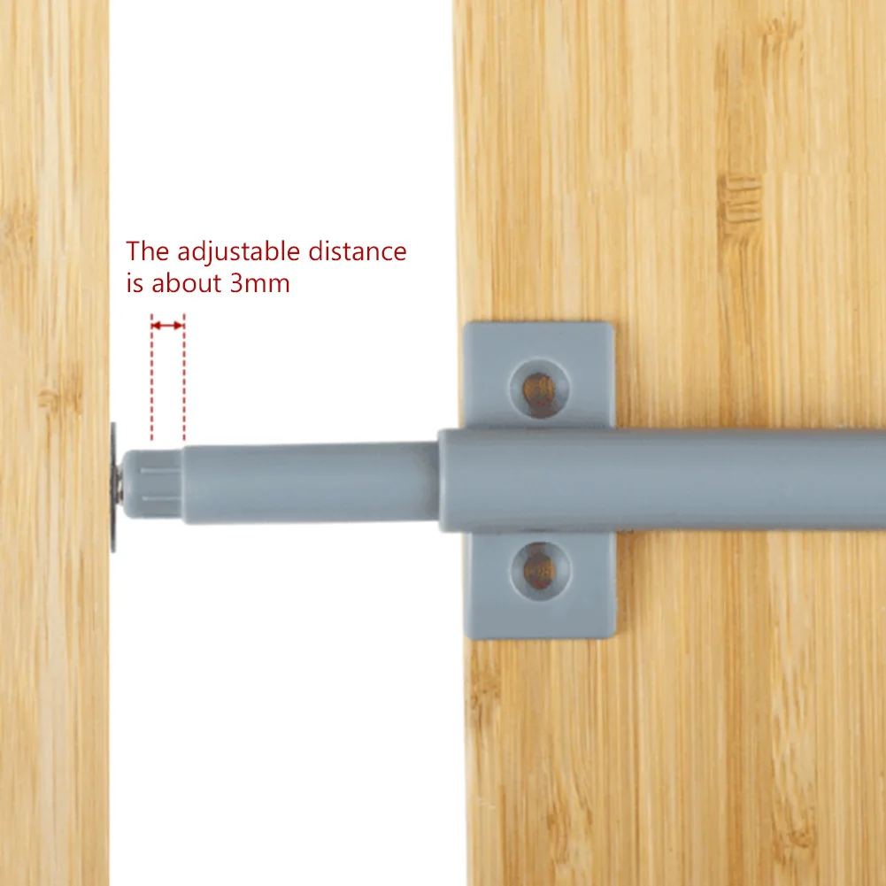 Magnetic Cabinet Catch 10pcs Push To Open System Damper Buffer For Cabinet Door Cupboard With Magnet Home Kitchen Furniture Hardware
