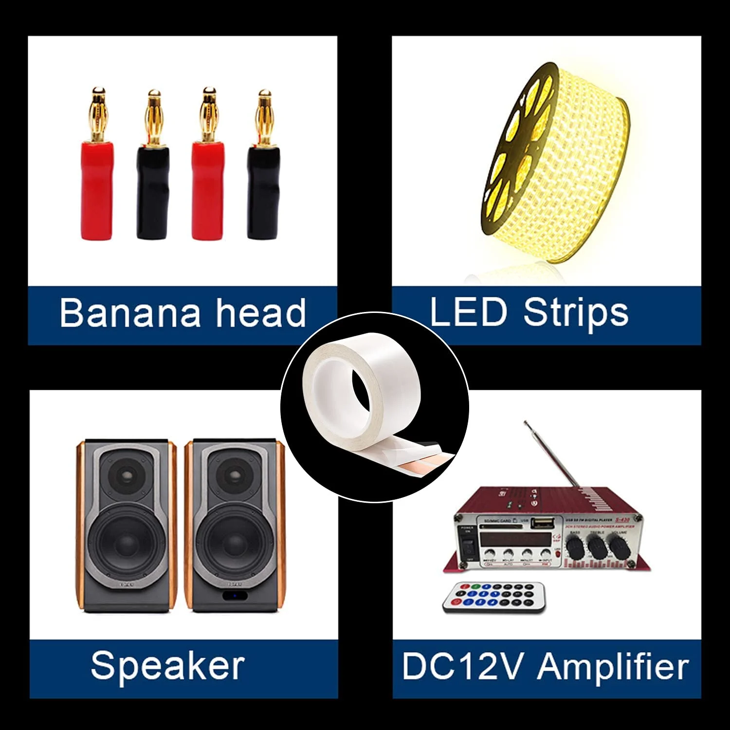 cabo de audio adequado para iluminacao led outros aplica conexao 04