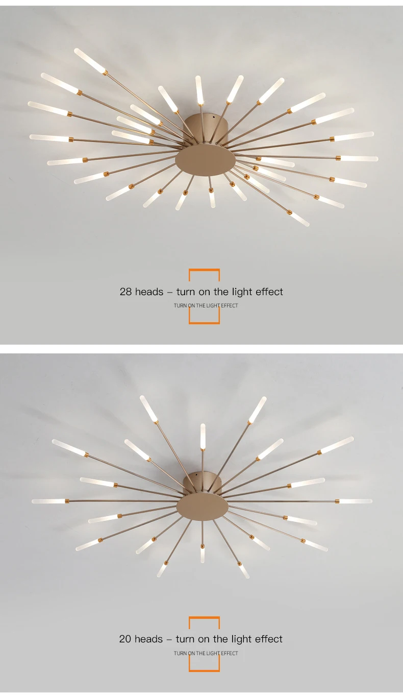 shell chandelier Modern LED Chandelier For Living Room Bedroom Home Roof Indoor Gold Metal Ceiling Lamp With Remote Control Lighting Fixture 2022 wayfair chandeliers