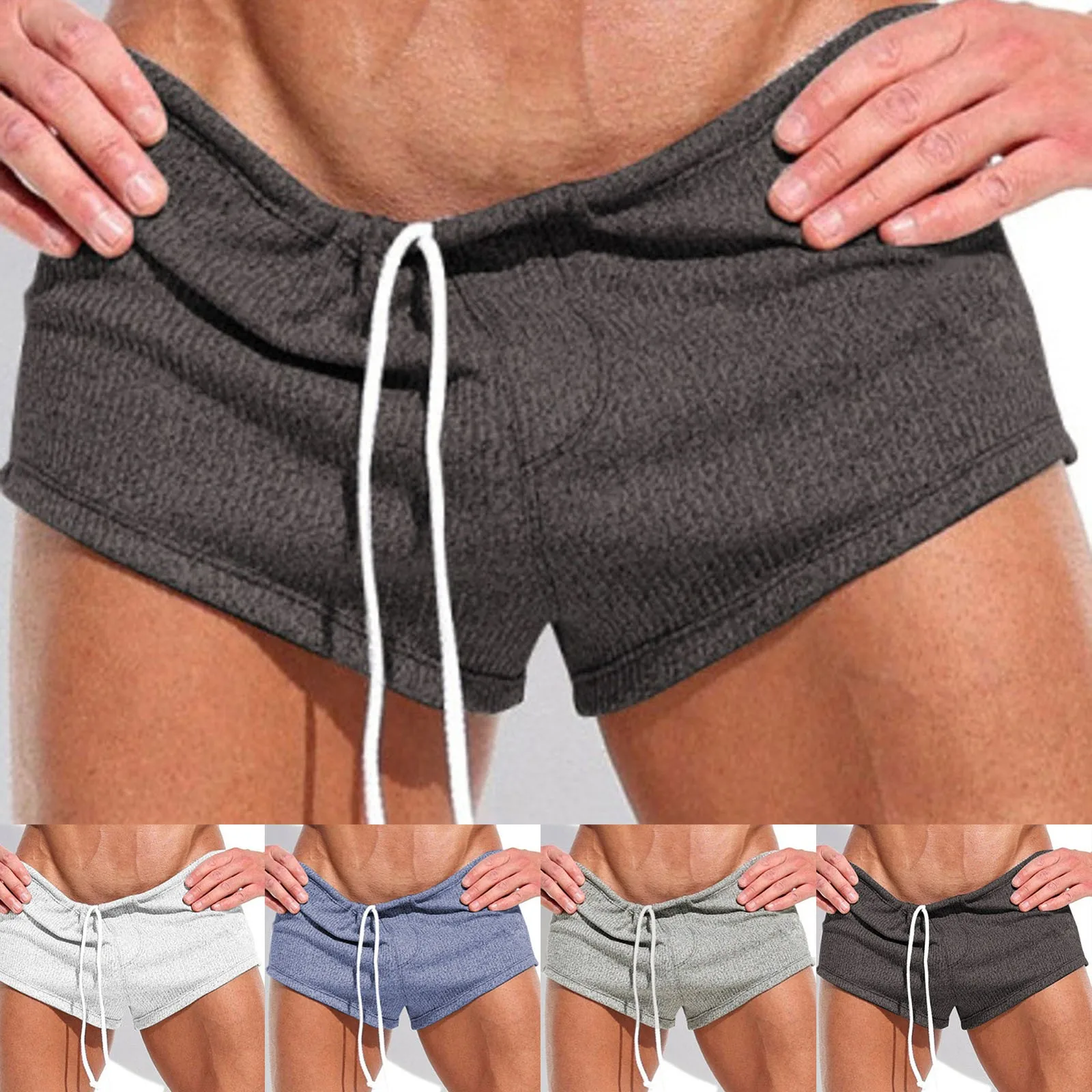 

Summer New Men's Daily Casual Sexy Quarter Shorts Comfy Shorts for Men