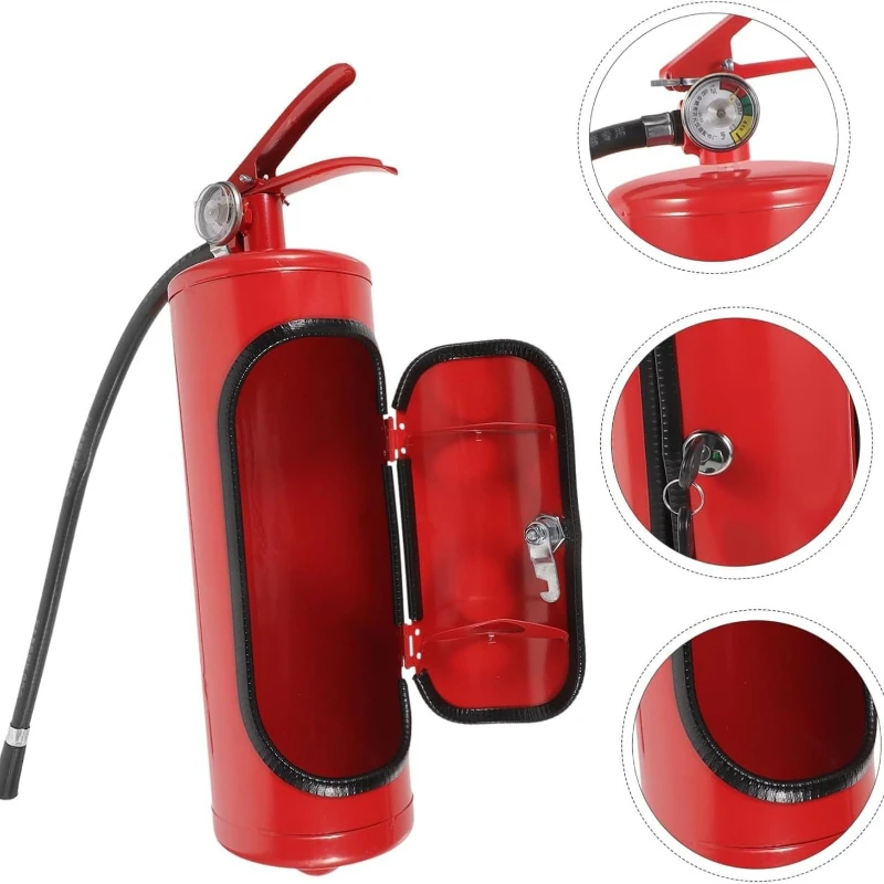 Creative Portable Fire Extinguisher Shape Container Whisky Beer Wine Beverage Liquor Storage Dispenser Beer Water Barrels Gifts