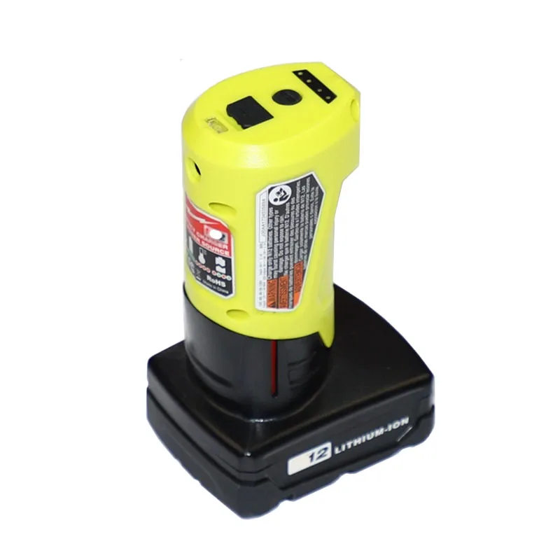 N12 Charger Converter USB Power Adapter Phone Charger Adapter For Milwaukee 48-5
