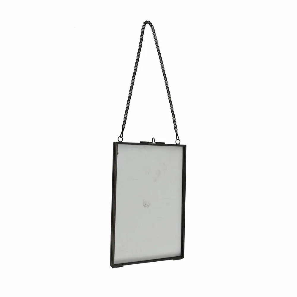 Antique Brass Hanging Photo Frame Metal Glass Portrait Vintage Hanging Picture Frames Double Sided Gift Home Decoation photo frame
