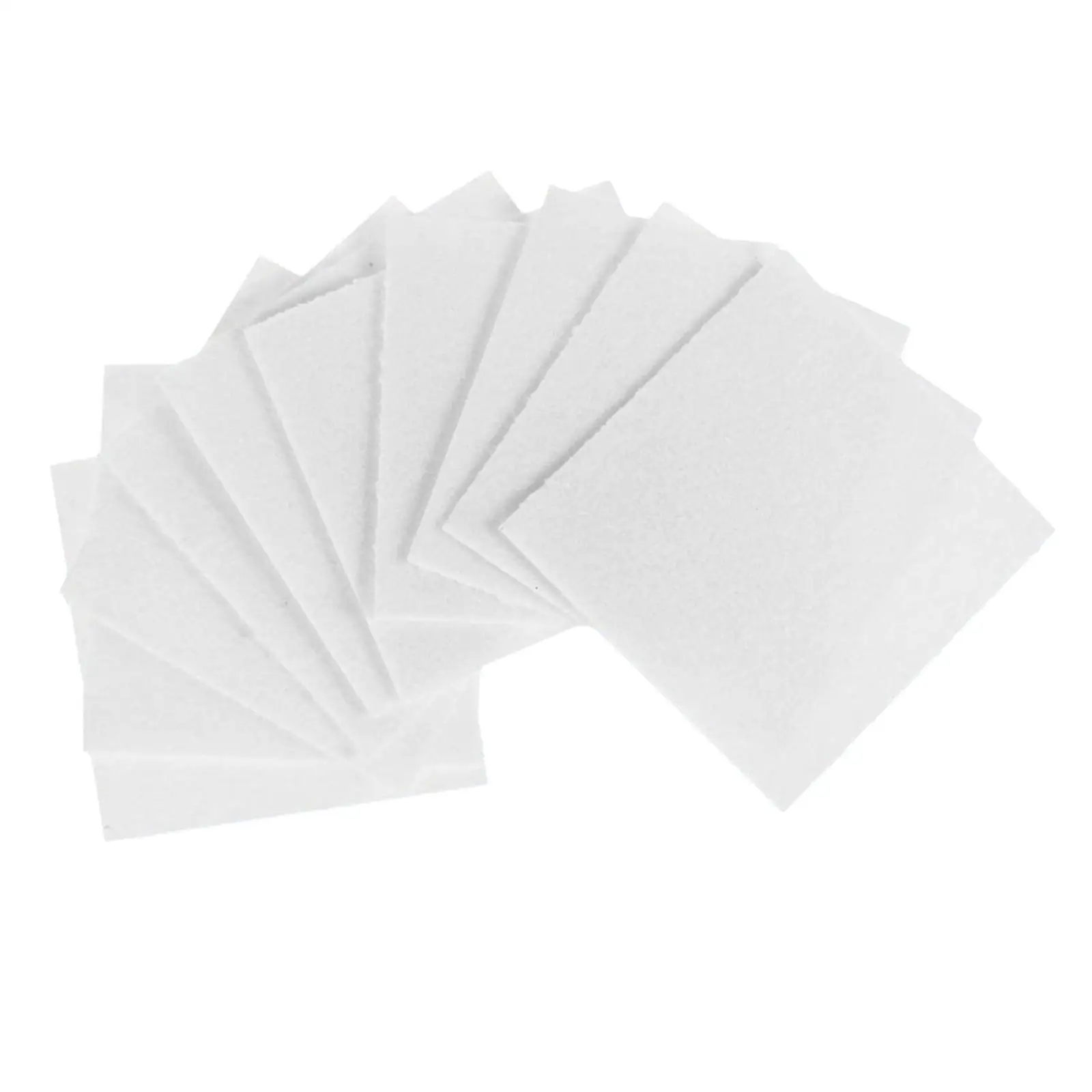 50 Sheets Ceramic Fiber Paper Square Microwave Kiln Papers Glass Fusing Paper for Household DIY Craft 80x80mm ceramic transfer paper
