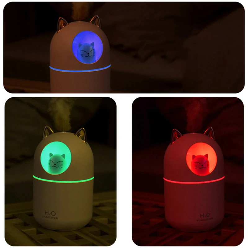 Mini USB Cat Humidifier components