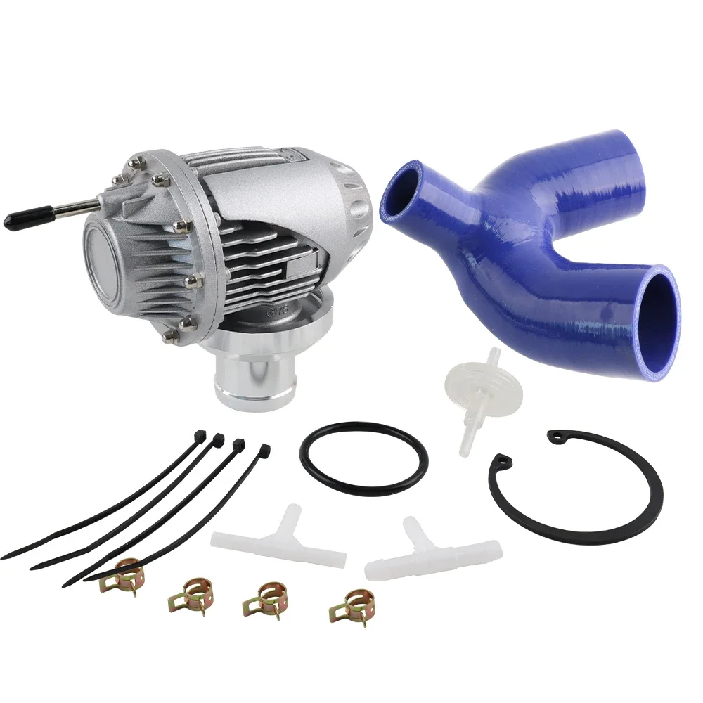 SilverBlueSuperchargerBlowOffValveBOVkitForYamahaFZRFZSSvho