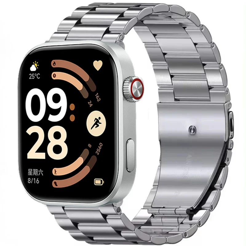 Elegant Metal Strap - Premium Stainless Steel Bracelet
