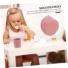 5PCS Silicone Baby Tableware Set Divided Plates Suction Cup Bowl Spoon Fork Dishes For Toddler Training To Eating Safe BPA Free 5