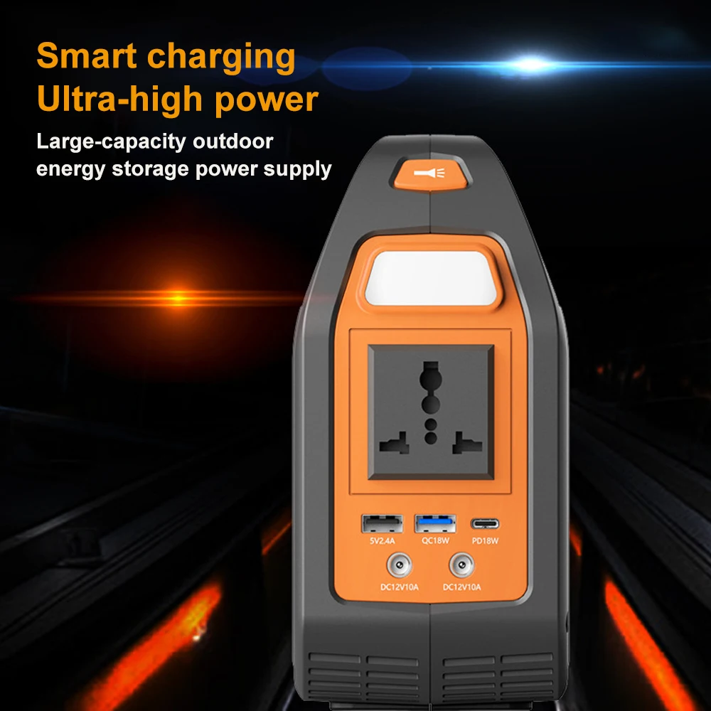 150W Portable Power Station 110V 220V AC Solar Generator 155Wh Lithium Battery Fast Charging Energy Power Bank for Camping Trip 3 S2304d18ab6e24d20899a3bdc7ac9d0a5P