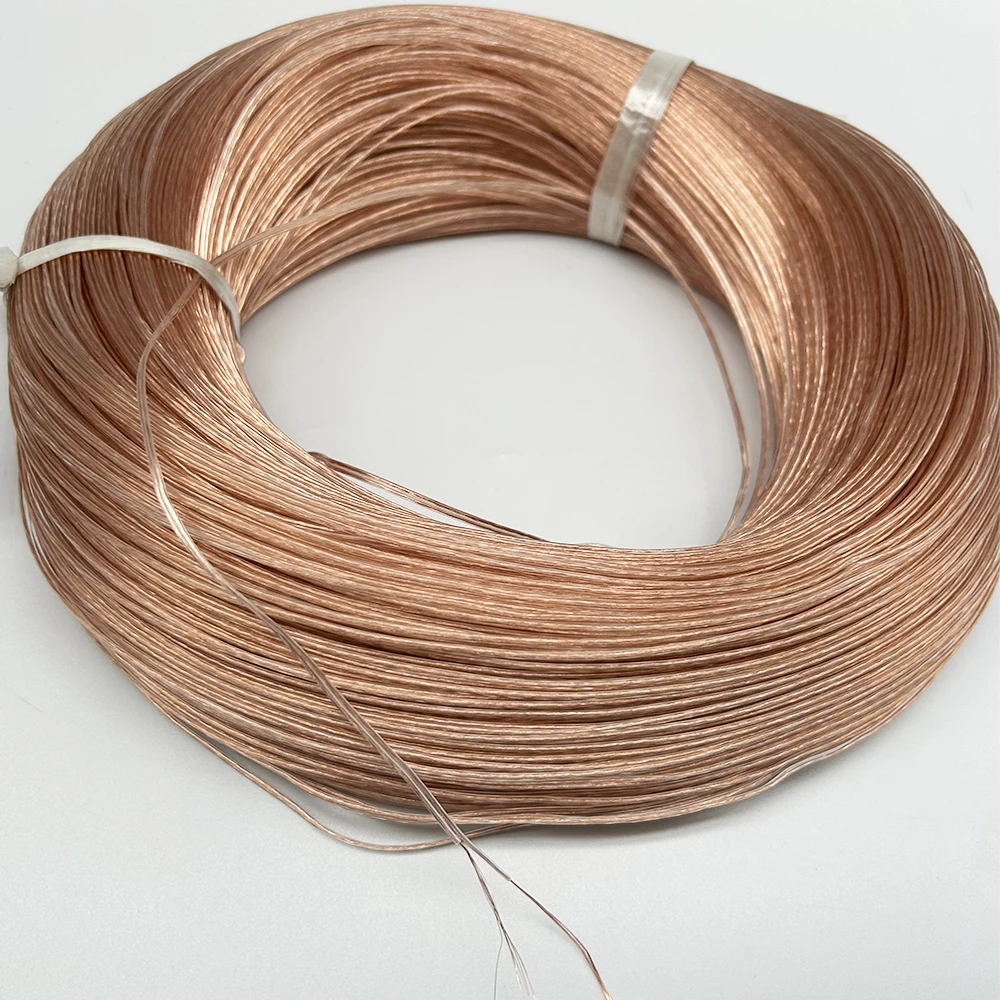 투명 납땜 와이어 LED 디스플레이 스크린, PVC 평행 자동차 와이어, 24 30 AWG 혼 케이블, 2 핀 플랫 리본