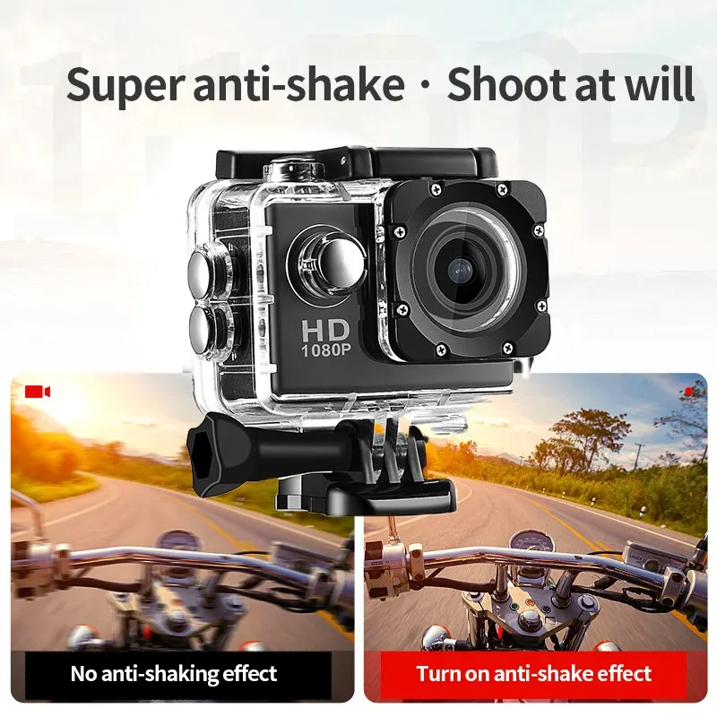 Sports Camera Underwater Waterproof Multifunctional Outdoor Riding Locomotive Diving